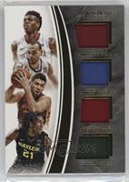 Buddy Hield, Perry Ellis, Georges Niang, Taurean Prince #/99