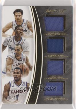 2016-17 Panini Immaculate Collection Collegiate - Quads #2 - Brannen Greene, Cheick Diallo, Perry Ellis, Wayne Selden Jr. /99