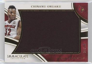2016-17 Panini Immaculate Collection Collegiate - Rookie Player Caps #36 - Chinanu Onuaku /14