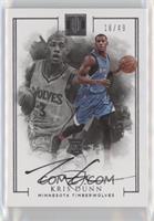 Rookie Autographs - Kris Dunn #/49