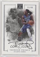 Rookie Autographs - Taurean Prince #/49