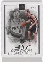 Rookie Autographs - Jake Layman #/49