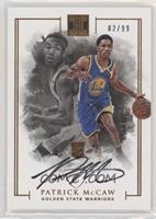 Rookie Autographs - Patrick McCaw #/99