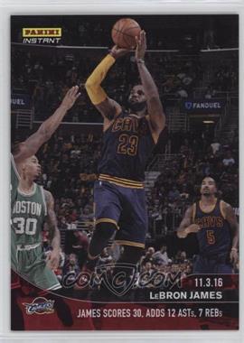 2016-17 Panini Instant NBA - [Base] #62 - LeBron James /85