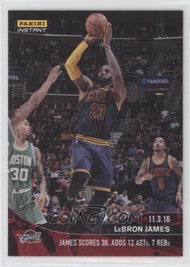 2016-17 Panini Instant NBA - [Base] #62 - LeBron James /85