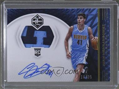 2016-17 Panini Limited - [Base] - Spotlight Gold #112 - Rookie Jersey Autographs - Juan Hernangomez /25