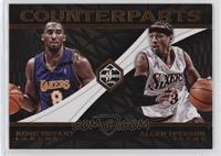 Allen Iverson, Kobe Bryant [EX to NM]