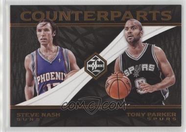 2016-17 Panini Limited - Counterparts #13 - Steve Nash, Tony Parker