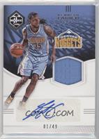 Kenneth Faried #/49