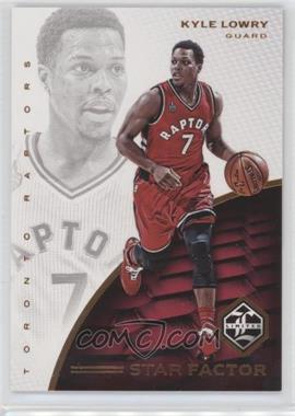 2016-17 Panini Limited - Star Factor #19 - Kyle Lowry