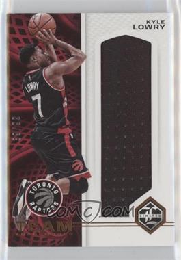 2016-17 Panini Limited - Team Trademarks Relics #28 - Kyle Lowry /99