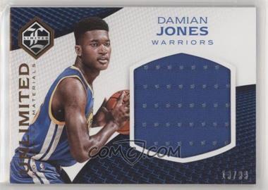 2016-17 Panini Limited - Unlimited Potential Materials #37 - Damian Jones /99