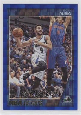 2016-17 Panini NBA Hoops - [Base] - Blue Checkerboard #141 - Ricky Rubio /75