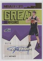 Jeff Withey #/10