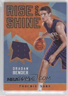 2016-17 Panini NBA Hoops - Rise N Shine Memorabilia #4 - Dragan Bender