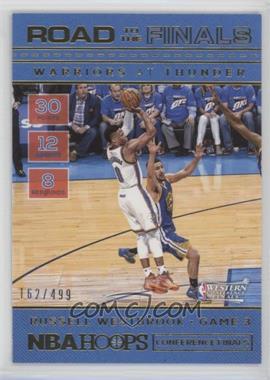 2016-17 Panini NBA Hoops - Road to the Finals #75 - Conference Finals - Russell Westbrook /499
