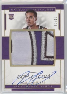 2016-17 Panini National Treasures - [Base] - Gold #144 - Rookie Patch Autographs - Skal Labissiere /10