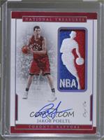 Rookie Patch Autographs - Jakob Poeltl #/1