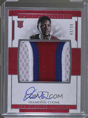 2016-17 Panini National Treasures - [Base] #121 - Rookie Patch Autographs - Diamond Stone /99