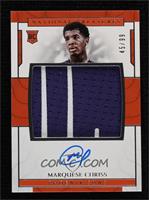 Rookie Patch Autographs - Marquese Chriss [Noted] #/99
