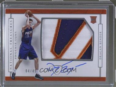 2016-17 Panini National Treasures - [Base] #188 - Rookie Patch Autographs Horizontal - Dragan Bender /49