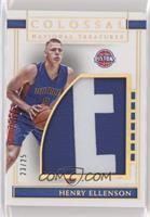 Henry Ellenson #/25