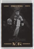 Black and White - D'Angelo Russell #/10