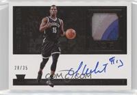 Rookie Patch Autographs - Isaiah Whitehead (Color) [Noted] #/35