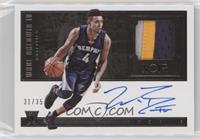 Rookie Patch Autographs - Wade Baldwin IV (Color) #/35