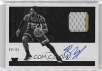Rookie Patch Autographs - Buddy Hield (Black and White) #/35