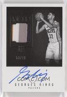 Rookie Patch Autographs - Georges Niang (Black and White) #/99