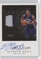 Rookie Patch Autographs - Deyonta Davis (Color) [EX to NM] #/75