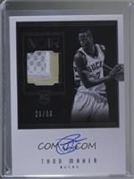 Rookie Patch Autographs - Thon Maker (Black and White) #/99