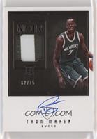 Rookie Patch Autographs - Thon Maker (Color) #/75