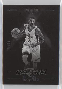 2016-17 Panini Noir - [Base] #39 - Black and White - George Hill /79