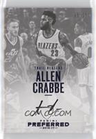 Autographs - Allen Crabbe #/25