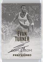 Autographs - Evan Turner #/10