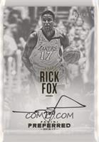 Autographs - Rick Fox #/10