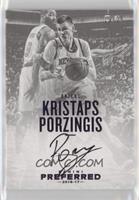 Autographs - Kristaps Porzingis #/25