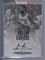 Autographs - Allen Crabbe [Uncirculated] #/49