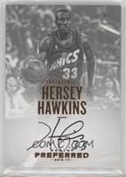 Autographs - Hersey Hawkins #/99