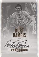 Autographs - Kurt Rambis [Noted] #/99