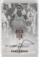 Autographs - Rick Fox #/35