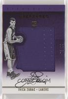 Silhouettes Rookies - Ivica Zubac #/99