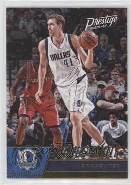 2016-17 Panini Prestige - [Base] - Bonus Shots Gold #135 - Dirk Nowitzki /10