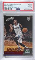 Rookies - Kris Dunn [PSA 9 MINT] #/75