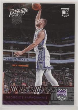 2016-17 Panini Prestige - [Base] - Bonus Shots Red #163 - Rookies - Georgios Papagiannis /75