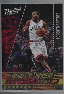 2016-17 Panini Prestige - Inside the Numbers - Rain #20 - Kyle Lowry