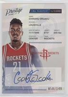 Chinanu Onuaku #/149