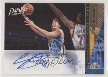 2016-17 Panini Prestige - Prestigious Premieres Signatures #3 - Juan Hernangomez